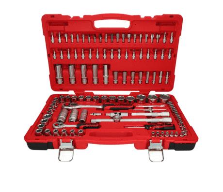 951.0711 KS TOOLS Chrom-Vanadium-Stahl, Antrieb: 1/2, 1/4Zoll, mit Ratschenfunktion, Vierkant Steckschlüsselsatz 951.0711 günstig