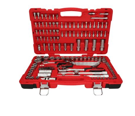 KS TOOLS 951.0751 Chrome Vanadium Steel, Drive: 1/2, 1/4Inch, with ratchet function, Rectangle Socket set 951.0751 cheap