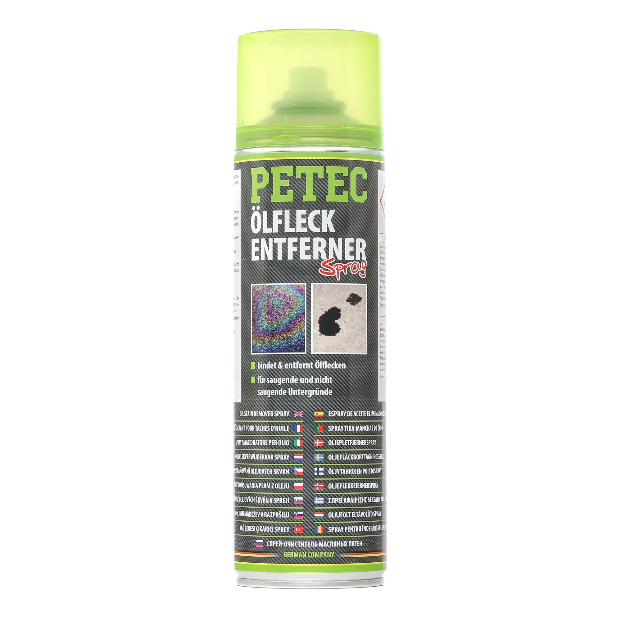PETEC 72350 Oil Spot Remover aerosol, 500ml