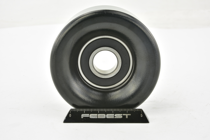 FEBEST Ø: 76mm, Width: 33mm Tensioner pulley, v-ribbed belt 0387-RB1 buy