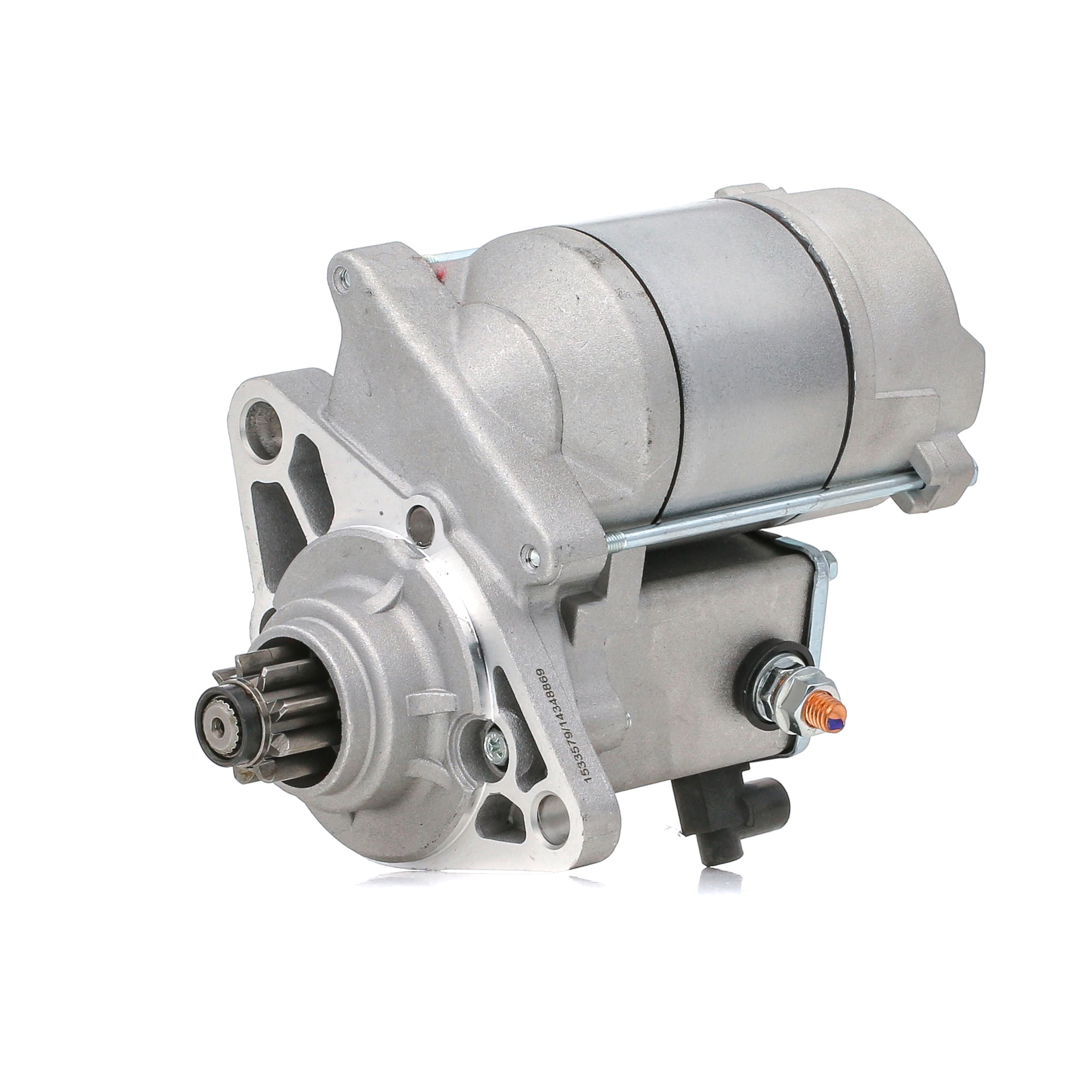 RIDEX 2S0376 Starter motor 12V, 1,4kW, Number of Teeth: 9, with 50(Jet) clamp, Ø 75 mm
