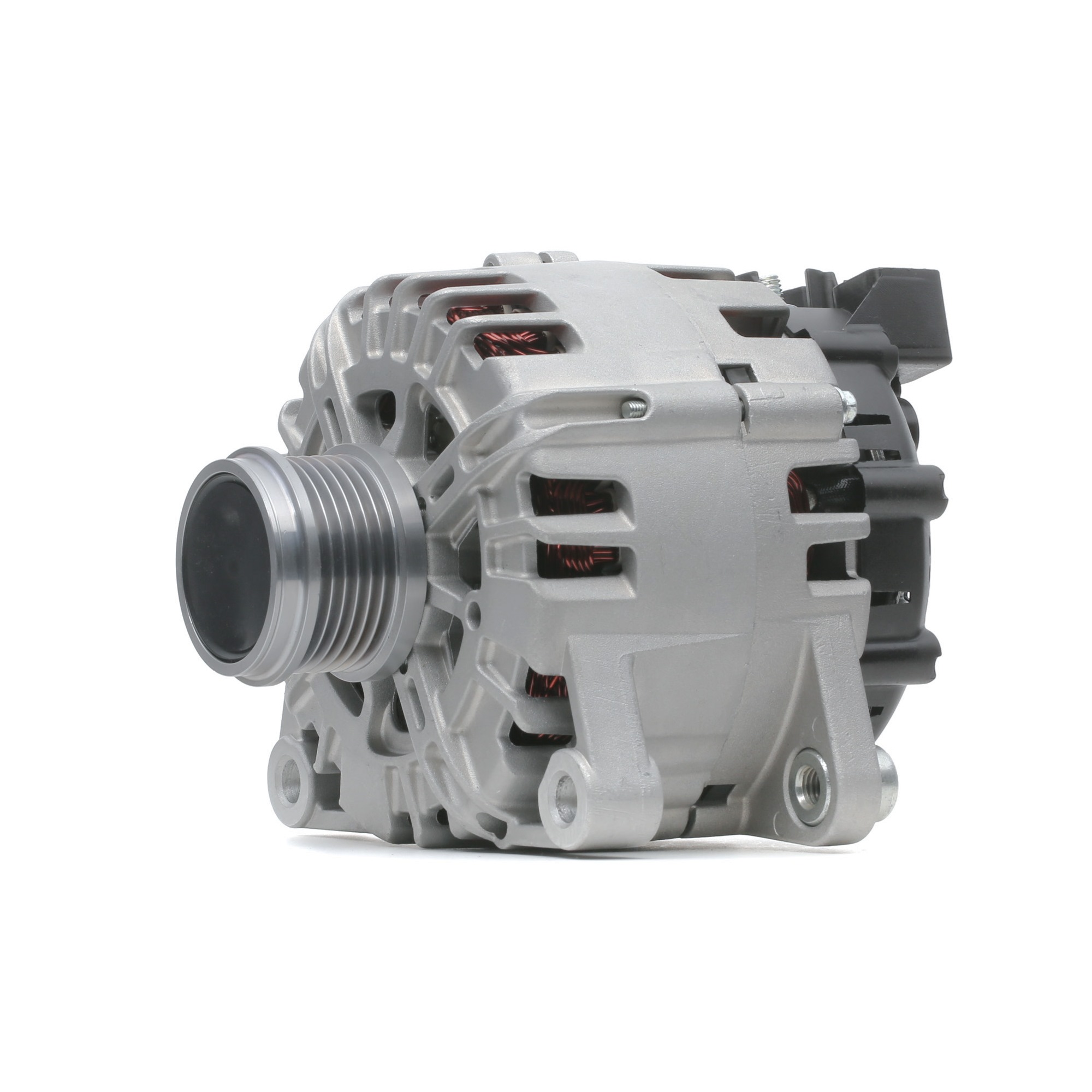 RIDEX 4G0329 Alternator 12V, 150A, B+(M8),LIN, Com/LIN2 (Plug 213), L 80, excl. vacuum pump, Ø 54 mm, with integrated regulator