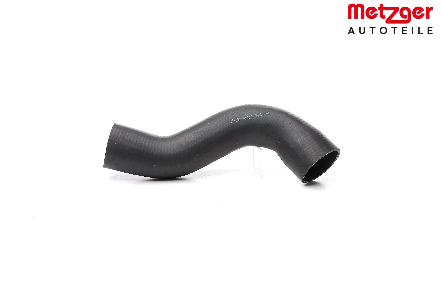 2400353 METZGER Intercooler slang PEUGEOT 1007 Hatchback