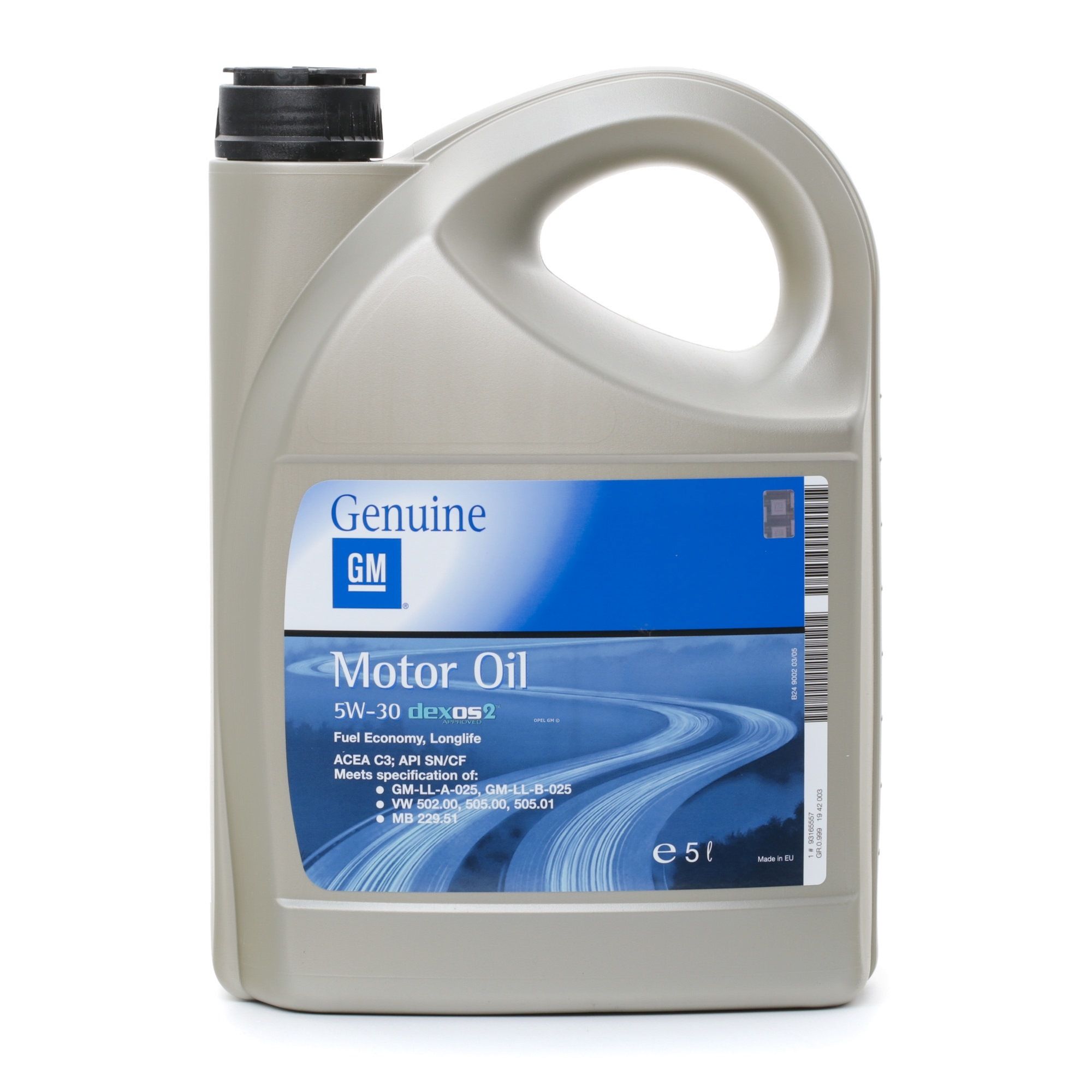 Motorolie OPEL GM 19 42 003 - Oliën & vloeistoffen voor Mercedes auto-onderdelen order