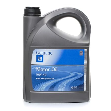 Qualitäts Öl von OPEL GM 000019420462 10W-40, 5l, Teilsynthetiköl