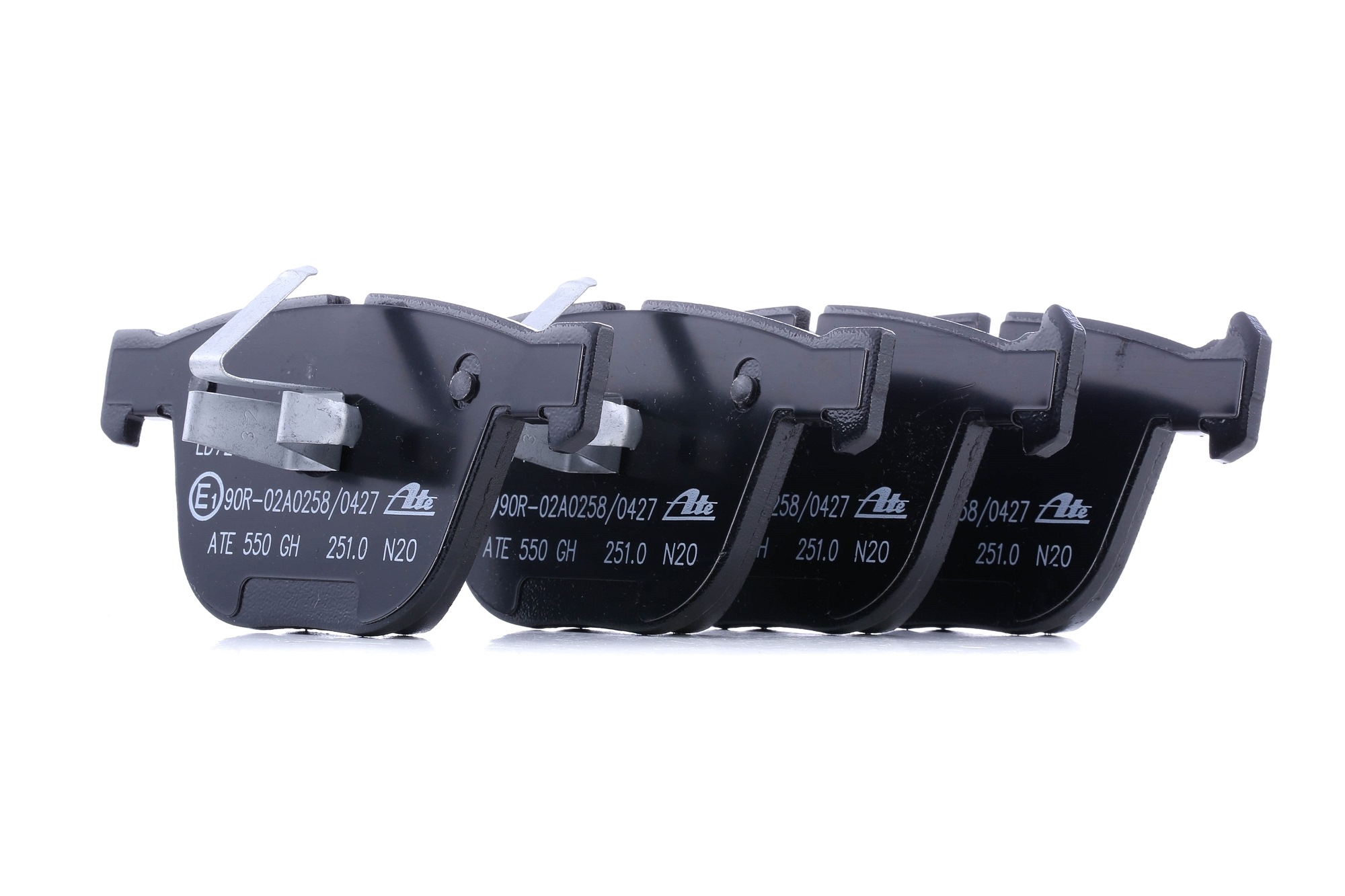 ATE 13.0470-7274.2 Brake pad set prepared for wear indicator, excl. wear warning contact