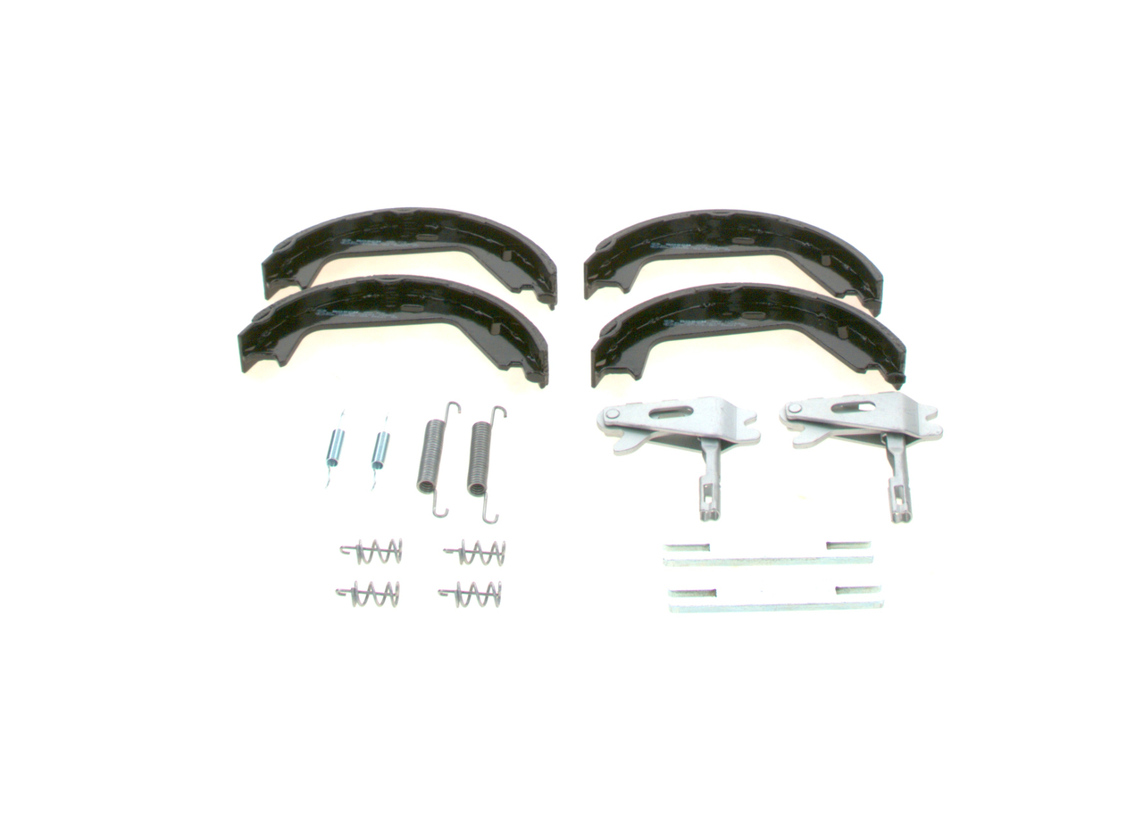 0 204 113 827 BOSCH Parking brake shoes VOLVO with accessories