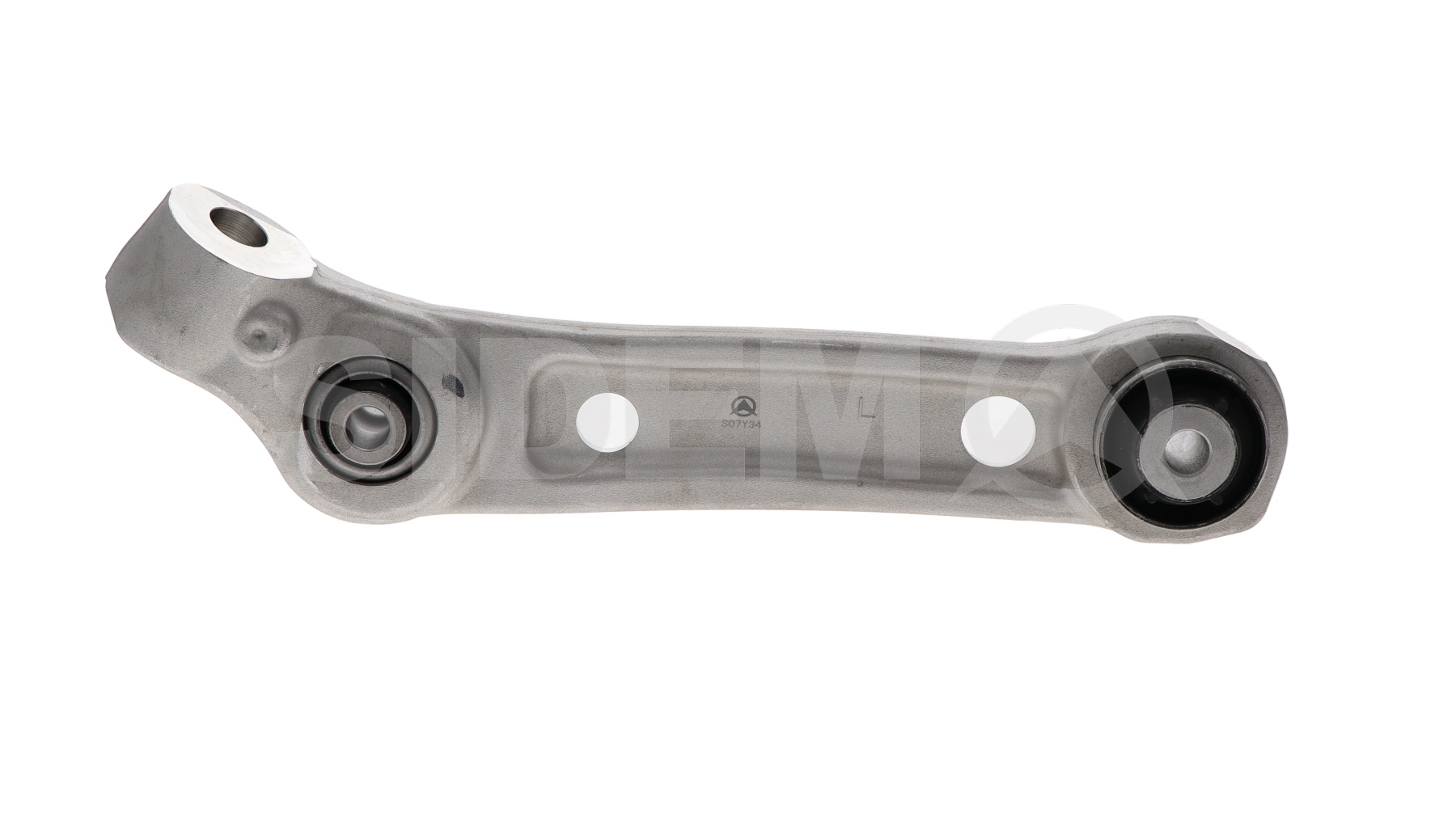 210076 SIDEM Achter, Onder, Vooras links, Enkelvoudigedraagarm, Aluminium, Duwstang Conusafmeting: 20mm Draagarm 210076