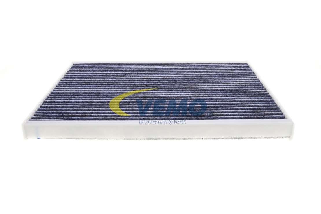 V40-32-0001 VEMO Pollen filter FIAT bio-functional cabin air filter, with antibacterial action, with fungicidal effect, Particulate filter (PM 2.5), with anti-allergic effect, with Odour Absorbent Effect, 267 mm x 215 mm x 20 mm, Activated Carbon