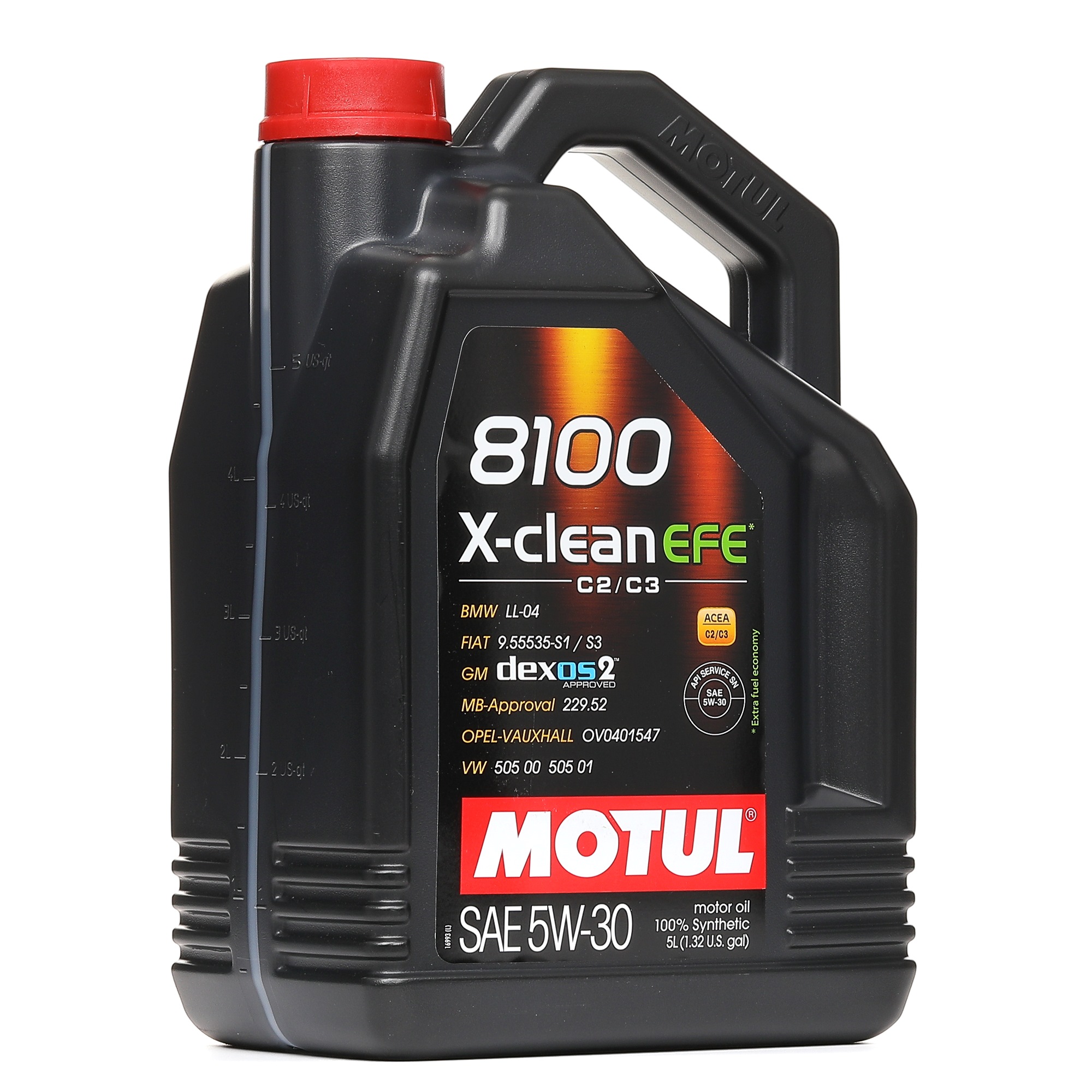 Buy Motor oil MOTUL petrol 109456 8100, X-CLEAN EFE 5W-30, 5l