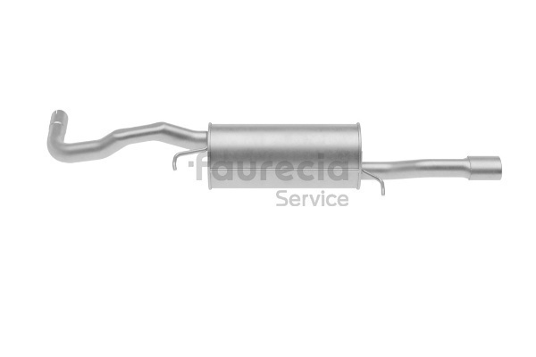 Faurecia FS03168 Panelas de escape Audi A4 B5 1.8 115 cv Gasolina 1999 preço