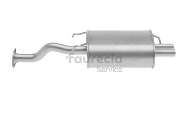 Faurecia FS05118 Zadný tlmič výfuku ROVER 200 Hatchback (XW) 1.6 GTi 130 KS Benzín 1994 cena
