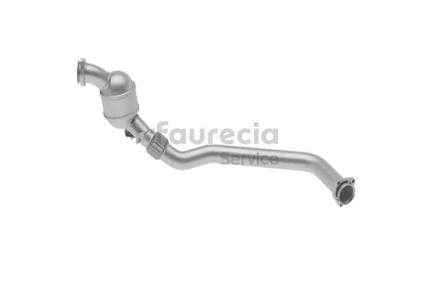 Faurecia FS10112K Catalytic converter Euro 3, with mounting parts
