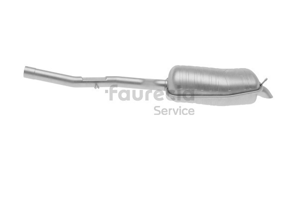 Faurecia FS10125 Exhaust back box BMW 3 Saloon (E46) 320 d 136 hp Diesel 1999