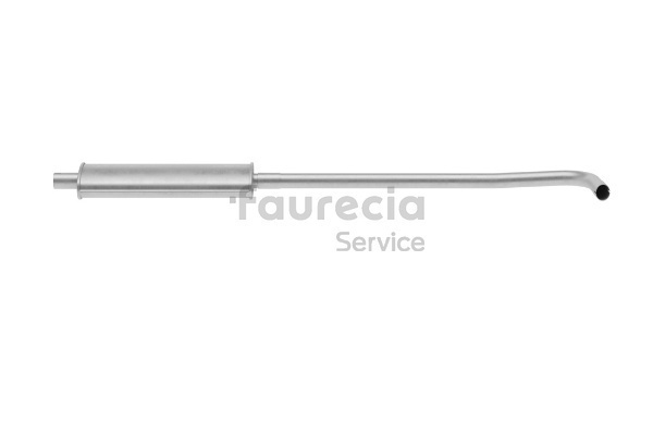 FS15014 Middle silencer Faurecia 1728.24 CITROËN