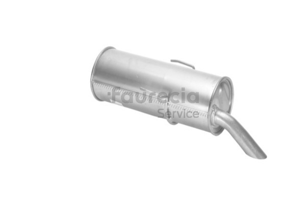 FS15162 Izplūdes gāzu trokšņa slāpētājs (pēdējais) Faurecia 1726 L1 CITROËN