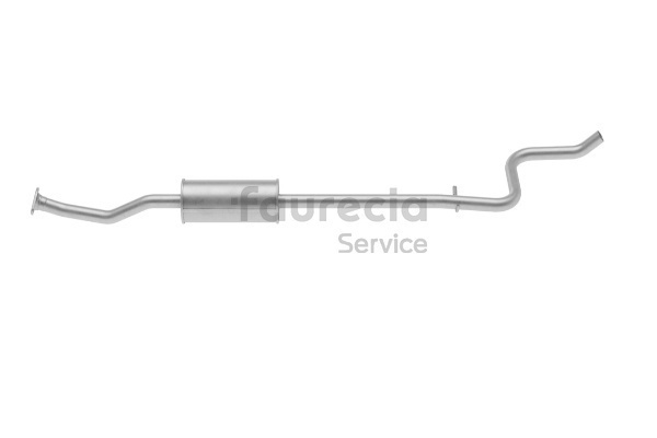 Faurecia FS15243 Tłumik przedni Citroen C3 1 1.4 16V 88 KM benzyna 2008 cena