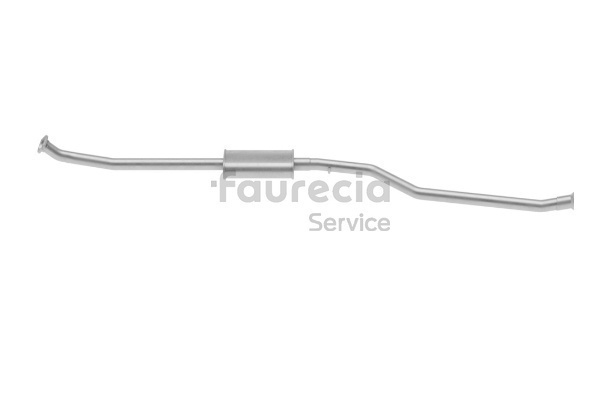 FS15345 Изпускателна тръба Faurecia 1717.N0 CITROËN