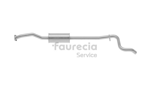 Faurecia FS15359 Front silencer Citroen C2 Mk1 1.6 VTS 122 hp Petrol 2008 price