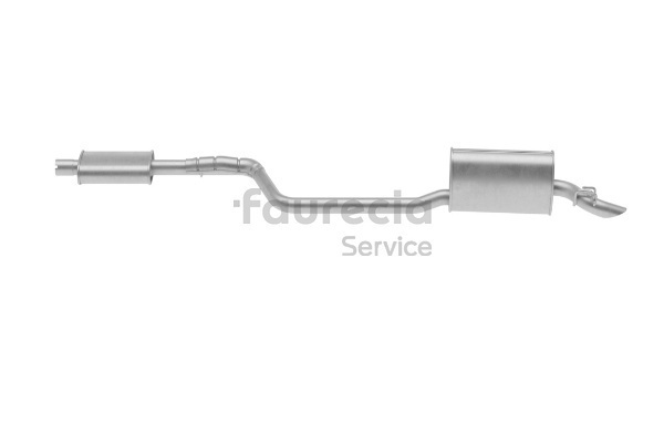 Faurecia FS25123 Tlumič výfuku Fiat Punto 176 1.7 TD 63 HP Nafta 1999 cena