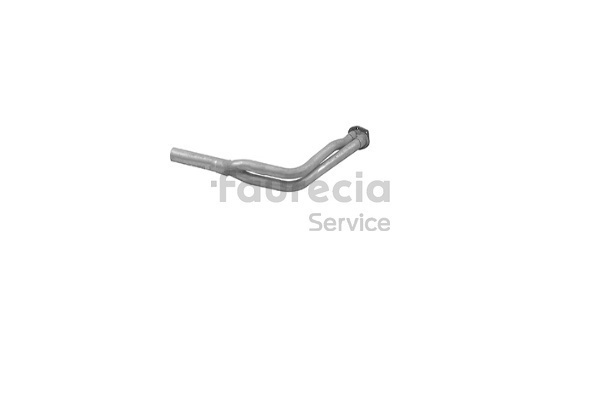 FS25129 Tubo de escape Faurecia 4401385 OPEL