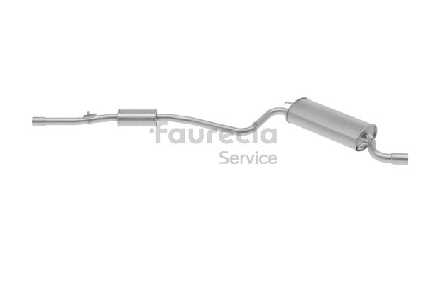 Faurecia FS25360 2008 Fiat Seicento 187 exhaust back box prices