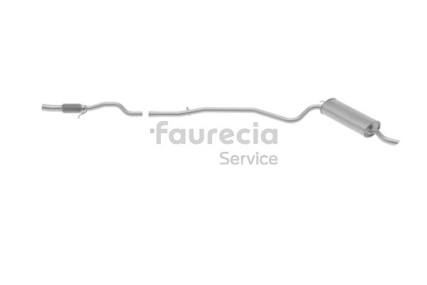 FS25587 Tuyau d'échappement Faurecia 73500853
