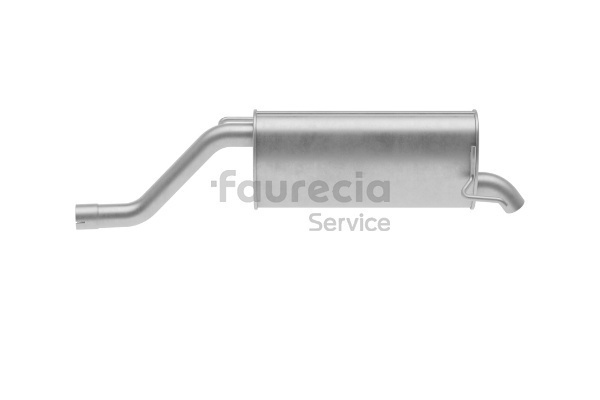 Faurecia FS25780 Silencieux Grande Punto 199 1.3 D Multijet 90 CV Diesel 2008 prix
