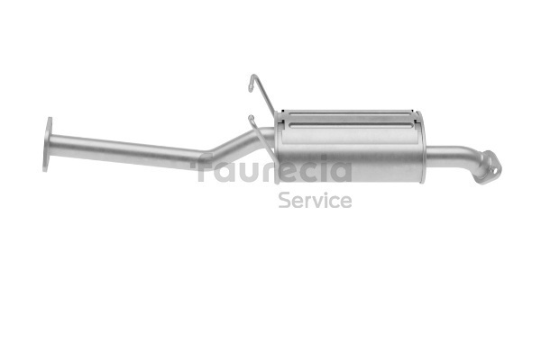 Faurecia FS27068 Uitlaat middendemper HYUNDAI H100 Van 2.5 TDiC 80 Pk Diesel 1999 prijs