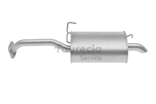 Faurecia FS27108 Zadni tlumič výfuku Hyundai Accent LC 1.3 84 HP Benzín 2005 cena