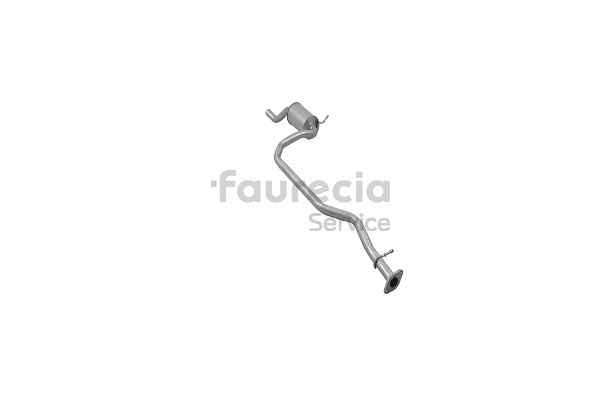 FS30377 Uitlaat middendemper Faurecia 1 003 546 MAZDA