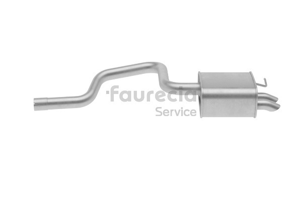 FS30738 Izplūdes gāzu trokšņa slāpētājs (pēdējais) Faurecia 1117843
