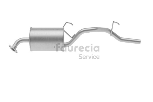 FS33384 Silenciador trasero Faurecia 18030-S2H-E01