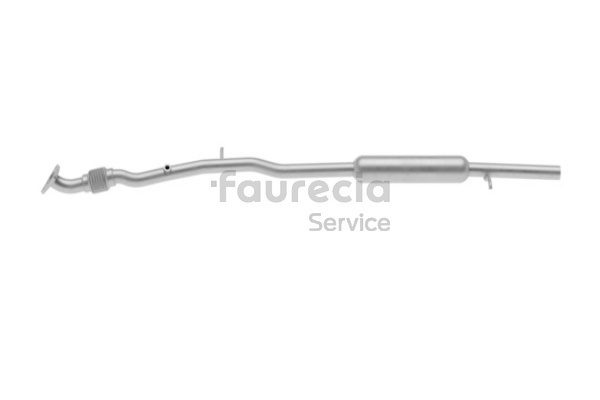 FS40480 Kit d'assemblage, silencieux Faurecia 58 52 147 VAUXHALL