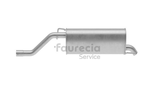 Faurecia FS40853 Rear silencer
