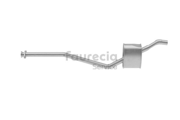 Faurecia FS43127 Keskimmäinen äänenvaimennin AUTOBIANCHI BIANCHINA