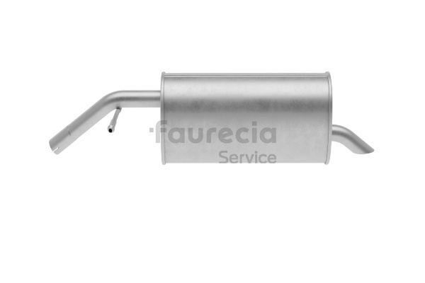 Faurecia FS45197 Udstødning bagpotte Peugeot 207 Hatchback 1.4 75 HK Benzin 2010 pris