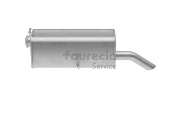 FS45383 Hátsó hangtompító Faurecia 1726.KQ