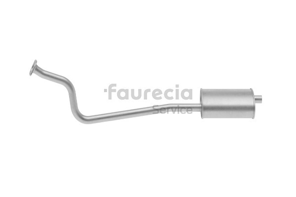 Faurecia FS45396 Front silencer Fiat Scudo Estate 1.9 D 69 hp Diesel 1998 price