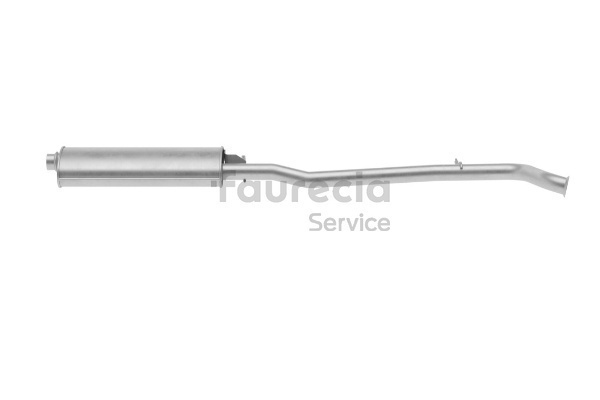 FS45524 Első hangtompító Faurecia 1717.L3