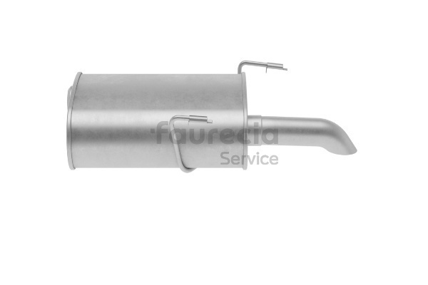 FS45607 Silenciador trasero Faurecia 1726-SV