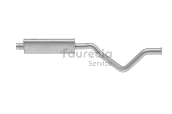 Faurecia FS45810 Predni tlumic vyfuku Citroën C4 Mk1 2.0 16V 177 HP Benzín 2007 cena