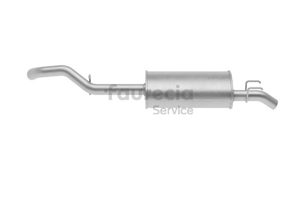 FS55013 Hátsó hangtompító Faurecia 7700709413