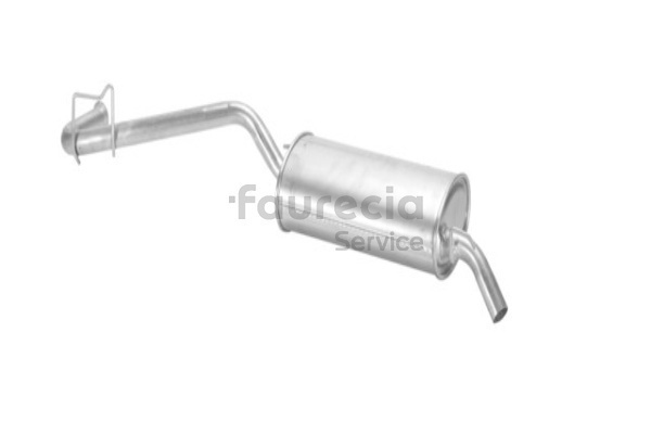 FS55023 Panela de escape traseira Faurecia 7700797694