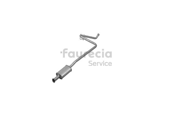 Faurecia FS55031 Tłumik srodkowy Renault Super 5 B/C40 1.1 46 KM benzyna 1986 cena