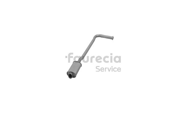 FS55054 Mittelschalldämpfer Faurecia RENAULT CLIO