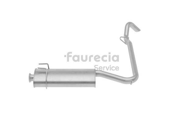 Endschalldämpfer RENAULT MASTER 2005 Faurecia FS55184