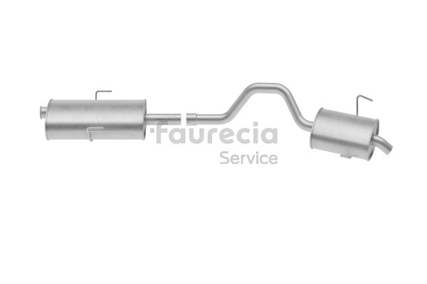 FS55314 Első hangtompító Faurecia 60.25.304.105
