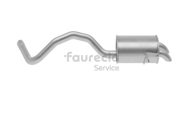 Faurecia FS55428 Exhaust muffler RENAULT Scénic III (JZ0/1_) 2.0 dCi (JZ0L) 160 hp Diesel 2023
