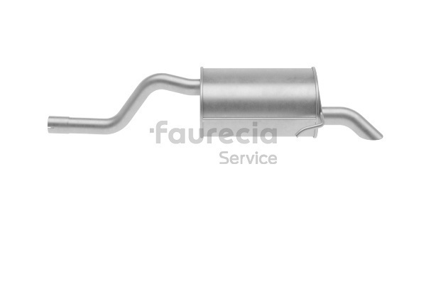 Faurecia FS55575 Ligne d'échappement Clio 2 1.4 16V 95 CV Essence 2003 prix